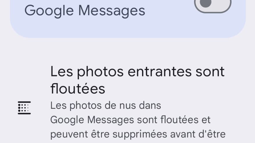 La fonction est activée par défaut pour les 13-17 ans. La fonction est activée par défaut pour les 13-17 ans.