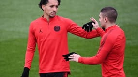 Marquinhos et Verratti.