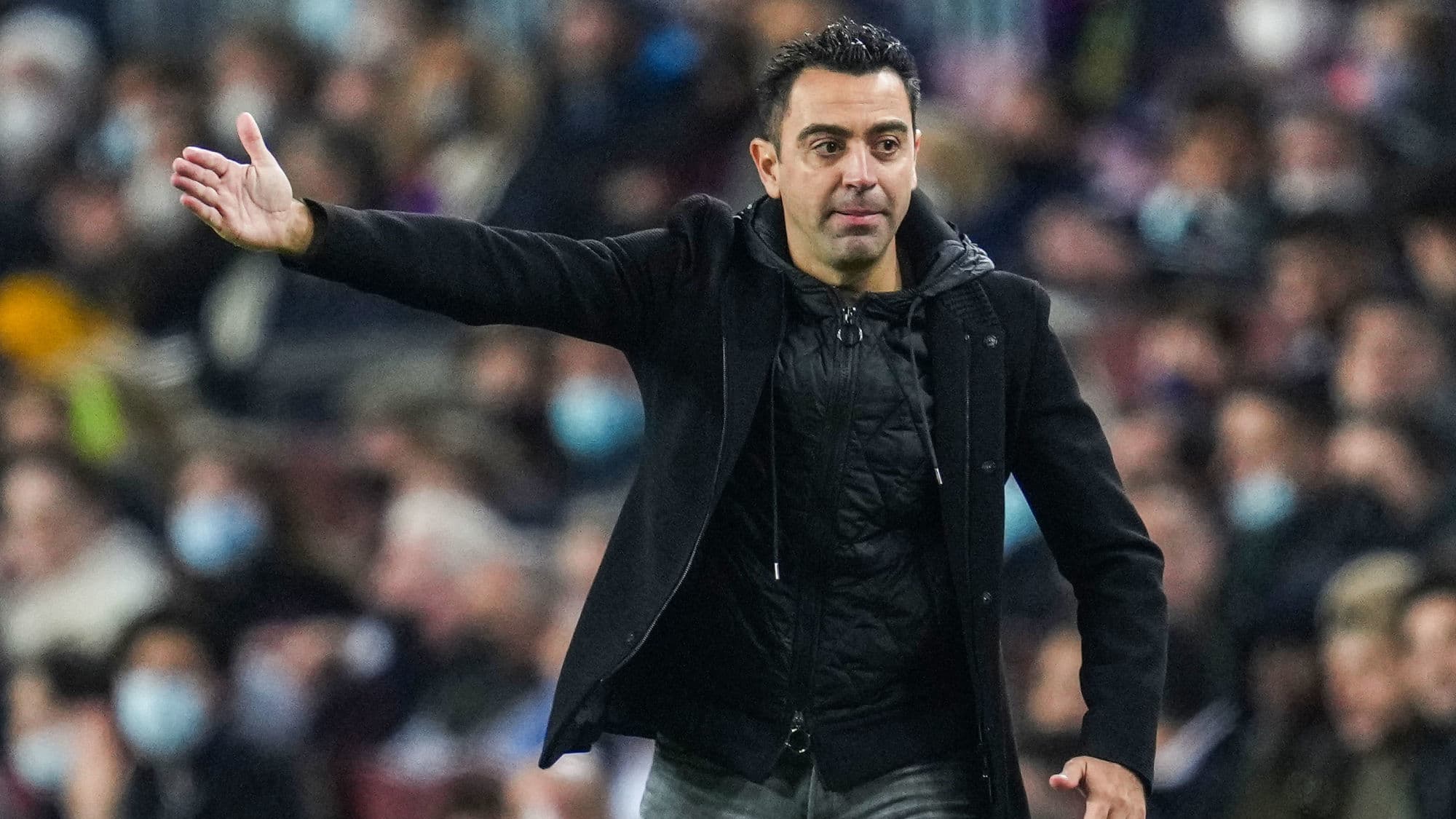 The tie that prevents Xavi from "sleeping"