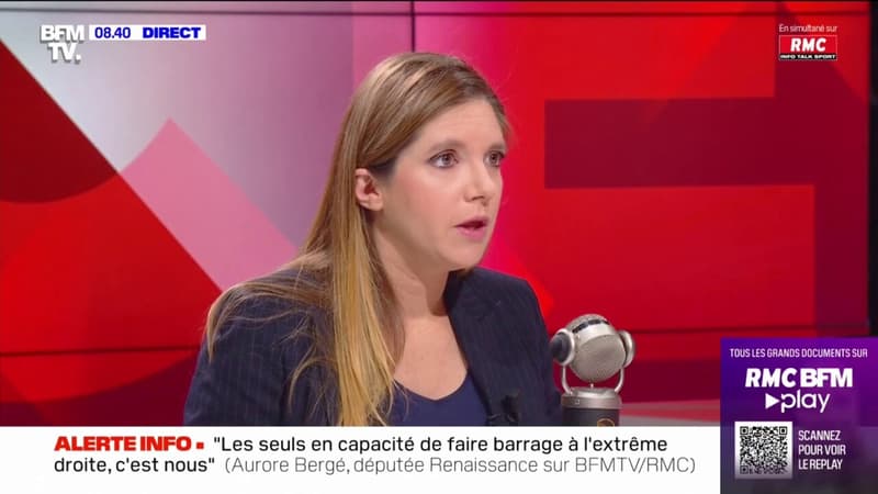 Aurore Bergé: « Agnès Buzyn est la seule ministre de la Santé au monde à faire face à une instruction judiciaire » sur la gestion du Covid