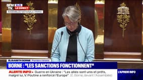 Élisabeth Borne affirme que "la France prendra sa part" dans la reconstruction de l'Ukraine