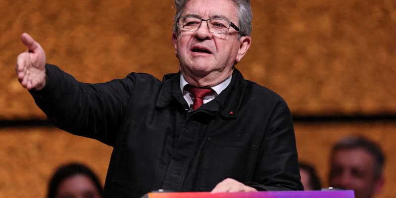 Jean-Luc Mélenchon à Montpellier le 16 février 2023