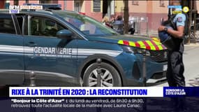 Rixe à La Trinité en 2020: une reconstitution organisée