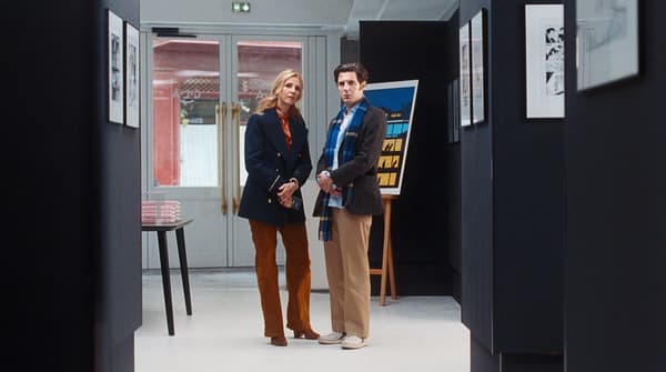 Sandrine Kiberlain and Vincent Lacoste in 