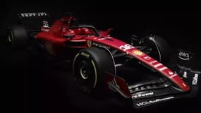 La nouvelle monoplace de Ferrari pour la saison 2023.