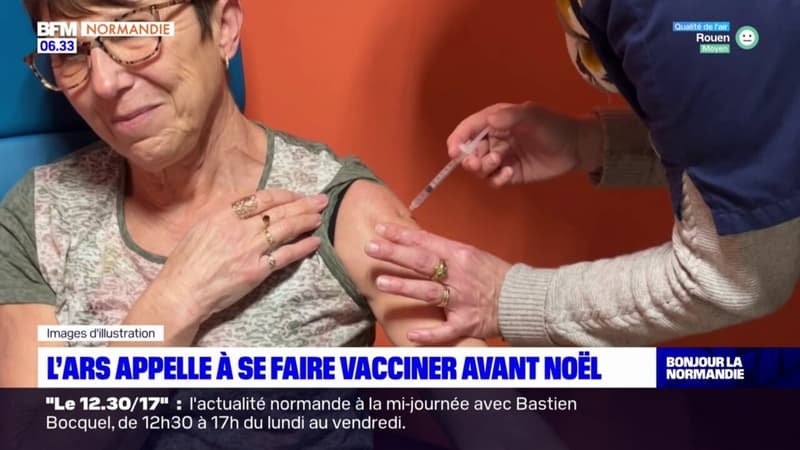 Normandie: l'Ars rappelle l'importance de la vaccination avant Noël 