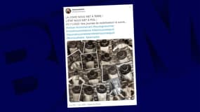 Plusieurs hommes et femmes se sont dénudés pour protester contre les modalités du reconfinement, jugé injuste pour les petits commerces.