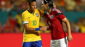 Neymar et Falcao