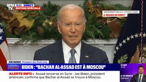 Chute de Bachar al-Assad: "L'Iran a perdu son principal allié avec le Hezbollah", affirme Joe Biden