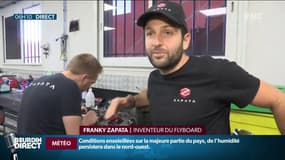 "Sur le coup, c'était rageant", après son premier échec, Franky Zapata retentera de traverser la Manche sur son "Flyboard" dimanche