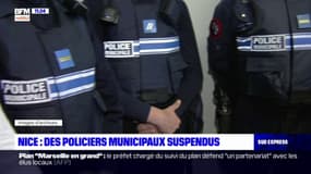 Nice: des policiers municipaux suspendus