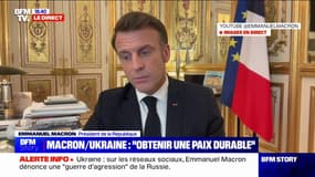 Emmanuel Macron: "La Russie est une menace pour les Européens si elle continue à être prédatrice"