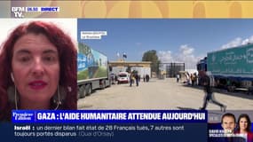 Helena Ranchal (Médecins du Monde) sur l'aide humanitaire attendue à Gaza: "C'est une bonne nouvelle mais c'est une goutte d'eau dans un océan"