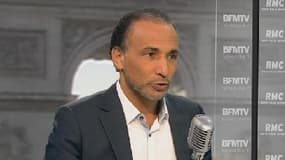 Tariq Ramadan était l'invité de BFMTV et RMC, jeudi 17 avril.