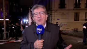 Jean-Luc Mélenchon ce lundi soir sur BFMTV.