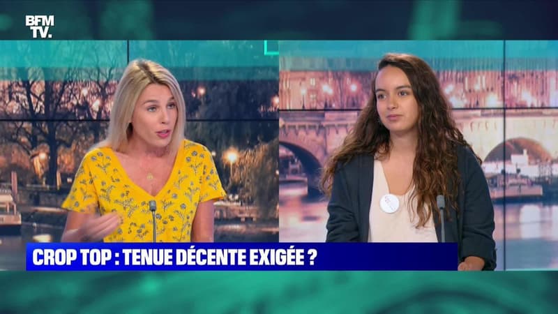 Tenue "décente": Crop top banni des écoles ? - 02/07