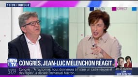 Jean-Luc Mélenchon face à Ruth Elkrief (1/2)