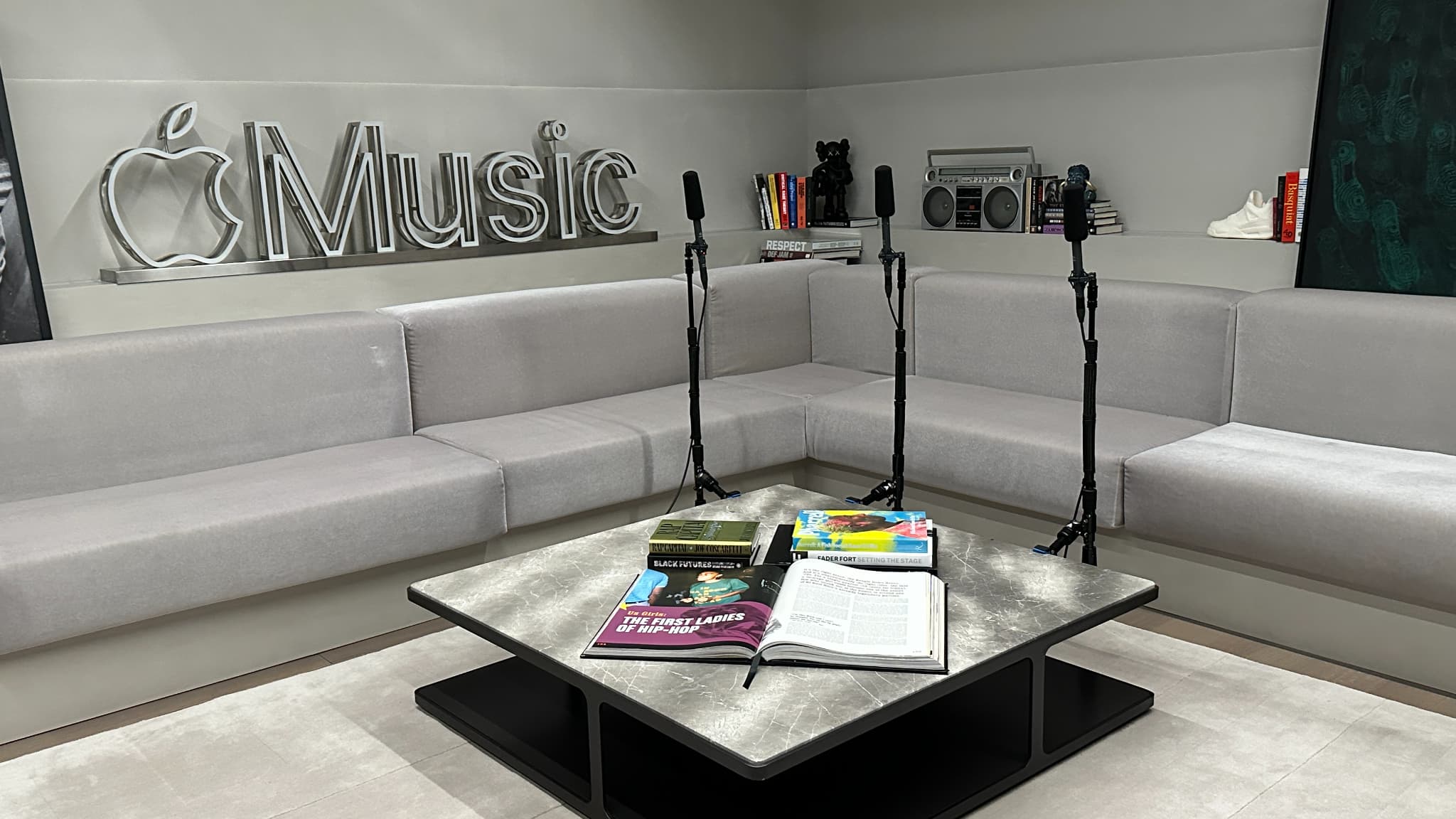 Les lcoaux d'Apple Music à New York