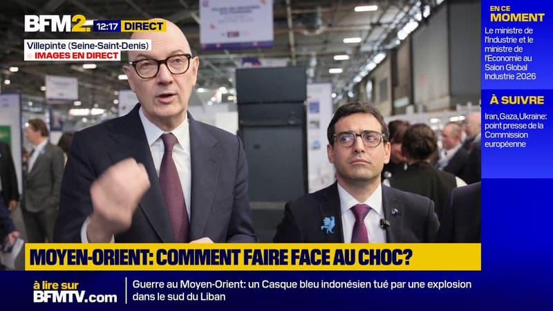 "Ça va évidemment nous coûter": le ministre Roland Lescure, justifie les mesures prises face à la guerre au Moyen-Orient