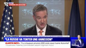 "La Russie va tenter d'annexer la République populaire de Donetsk et la République populaire de Lougansk", affirme Washington