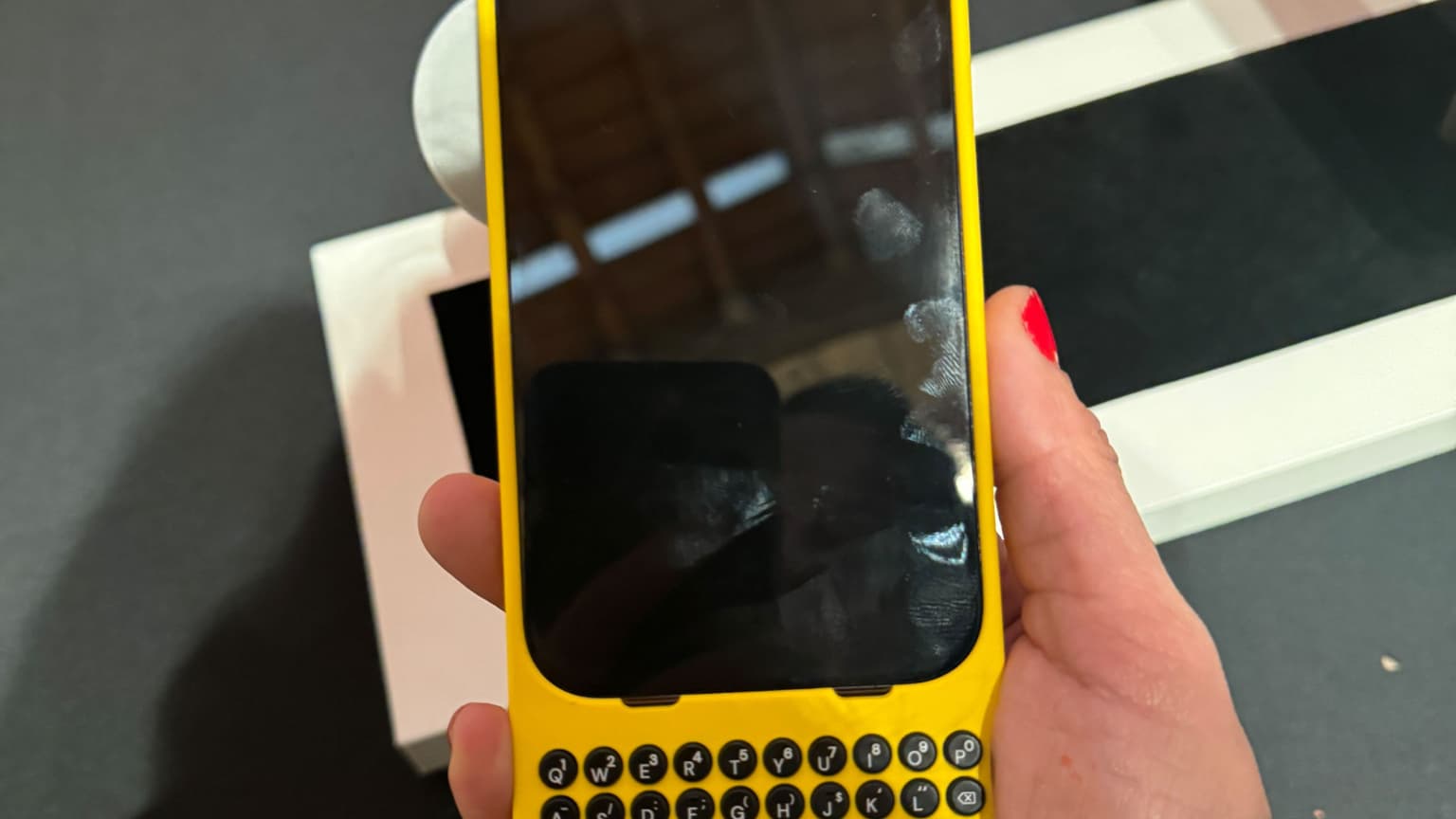 Le clavier Clicks pour iPhone.