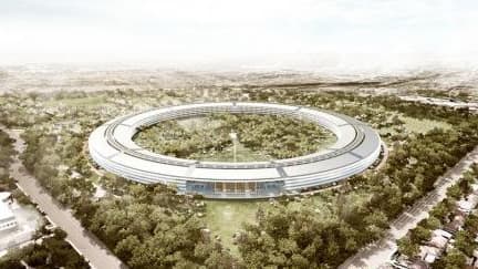 Le futur QG d'Apple, circulaire et futuriste