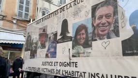 Trois ans après le drame de la rue d'Aubagne, la ville de Marseille a rendu hommage aux victimes. 