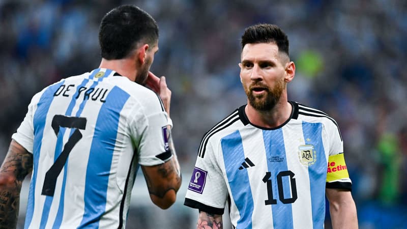 R. De Paul et L. Messi