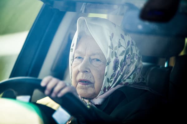  In this file photo taken on May 10, 2019 Britain's Queen Elizabeth II drives her Range Rover car as she arrives to attend the annual Royal Windsor Horse Show in Windsor, west of London, on May 10, 2019. Queen Elizabeth II, the longest-serving monarch in British history and an icon instantly recognisable to billions of people around the world, has died aged 96, Buckingham Palace said on September 8, 2022. Her eldest son, Charles, 73, succeeds as king immediately, according to centuries of protocol, beginning a new, less certain chapter for the royal family after the queen's record-breaking 70-year reign.