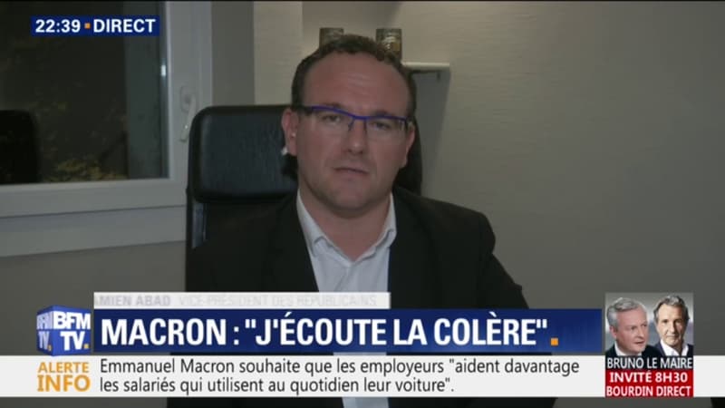 Damien Abad, vice-président Les Républicains, a affirmé ce dimanche soir que son parti ne se joindrait pas aux blocages des routes prévus le 17 novembre pour dénoncer la hausse du prix des carburants. 