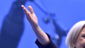 Marine Le Pen a félicité ce vendredi le mouvement d'extrême droite italien de la Ligue - 