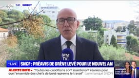 Éric Ciotti se "réjouit" de la levée du préavis de grève à la SNCF