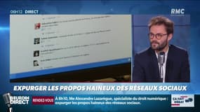 Peut-on vraiment lutter contre les contenus haineux sur les réseaux sociaux? Ça fait débat sur RMC