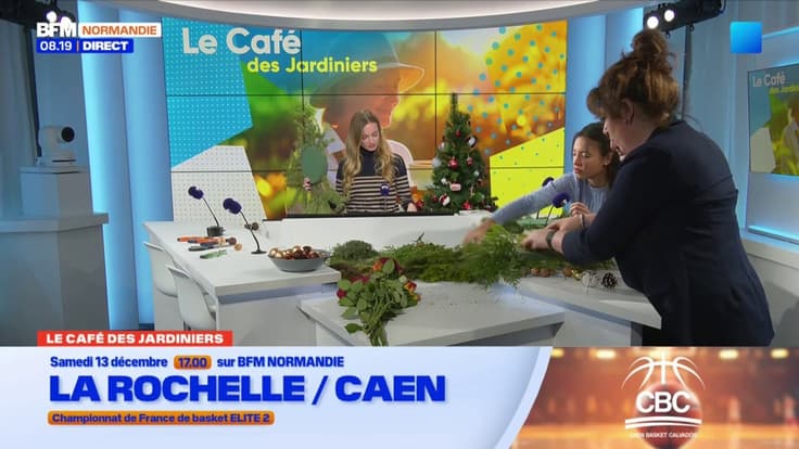 Le Café des Jardiniers: des décos végétales pour Noël