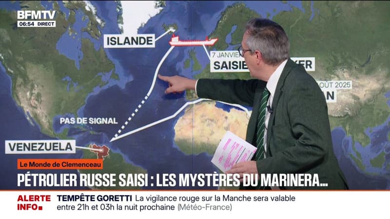 ÉDITO - Ce que l'on sait de la "saisie" d'un pétrolier sous pavillon russe par les États-Unis