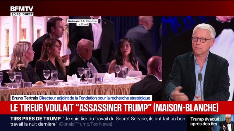 Tirs près de Donald Trump: cette tentative d'assassinat "s'inscrit dans un contexte de radicalisation de la société américaine", constate Bruno Tertrais, directeur adjoint de la Fondation pour la recherche stratégique