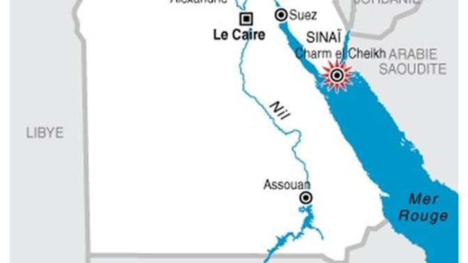 UN FRANÇAIS TUÉ LORS D'UN BRAQUAGE À CHARM EL CHEIKH, EN ÉGYPTE