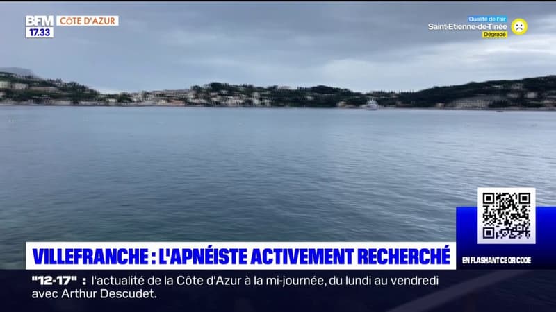 Villefranche-sur-Mer: l'apnéiste disparu est toujours activement recherché 