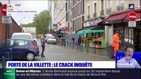 Crack à Paris: l'inquiétude des habitants de la porte de la Villette