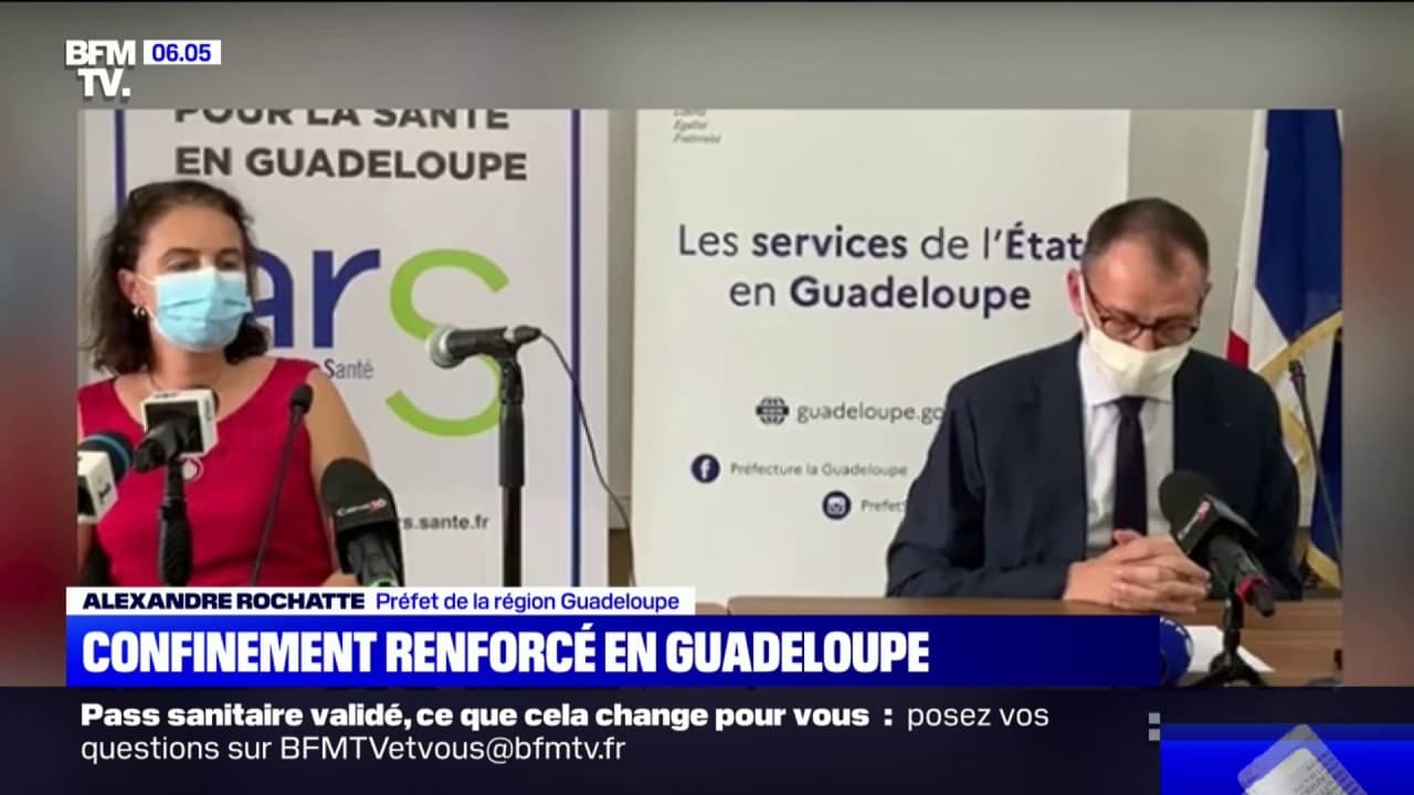 Un confinement stricte instauré en Guadeloupe
