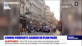 Paris: course-poursuite après un refus d'obtempérer 