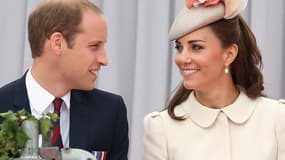 William et Kate, duc et duchesse de Cambridge, le 4 août 2014 en Belgique.