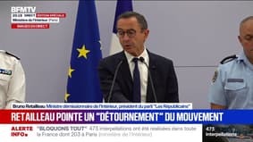 Bloquons tout: "Nos forces de l'ordre ont empêché le blocage du pays", affirme Bruno Retailleau