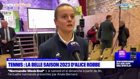 Tennis: la belle saison 2023 pour la joueuse manchoise Alice Robbe