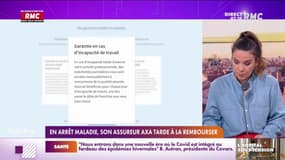 En arrêt maladie depuis un an, elle peine à se faire rembourser par son assureur