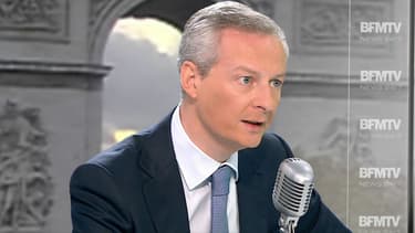 Bruno Le Maire, le 3 novembre, sur le plateau de BFMTV et RMC