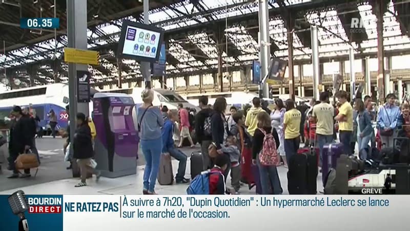 SNCF: grève des contrôleurs des TGV et Intercités, 4 trains sur 10 de vendredi à dimanche