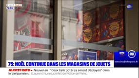 Paris: Noël n'est pas encore tout à fait terminé dans les magasins de jouet