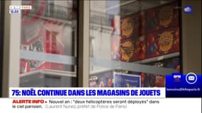 Paris: Noël n'est pas encore tout à fait terminé dans les magasins de jouet