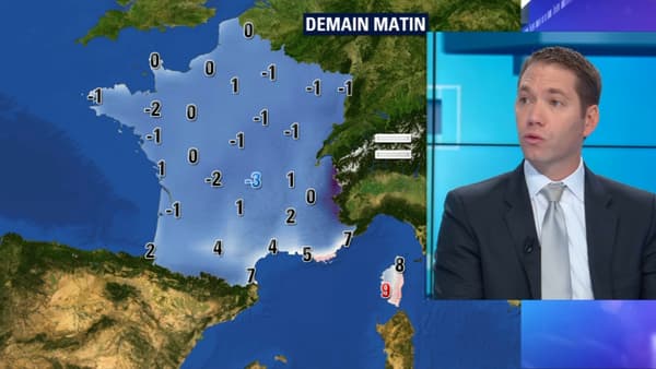 Les températures prévues pour le mardi 20 novembre. Les températures prévues pour le mardi 20 novembre.